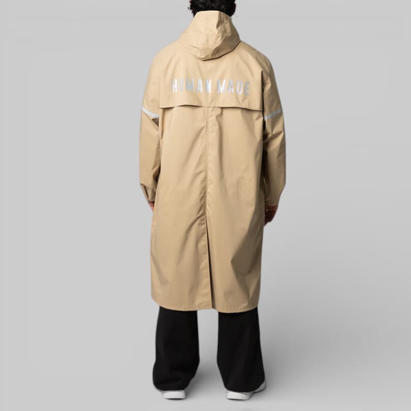 Human Made Packable Rain Coat - Beige
