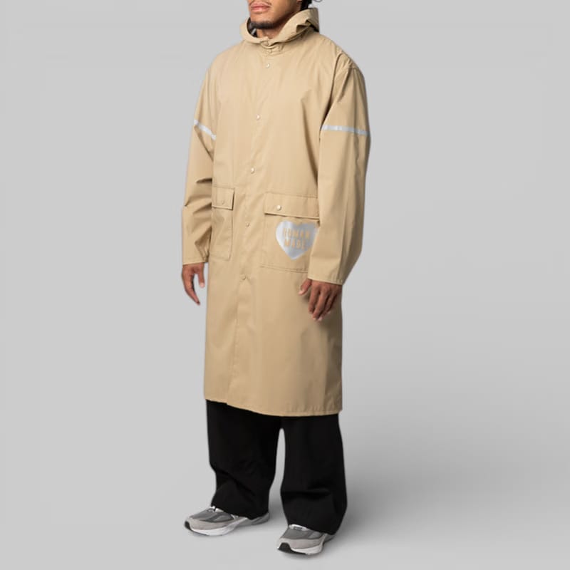 Human Made Packable Rain Coat - Beige