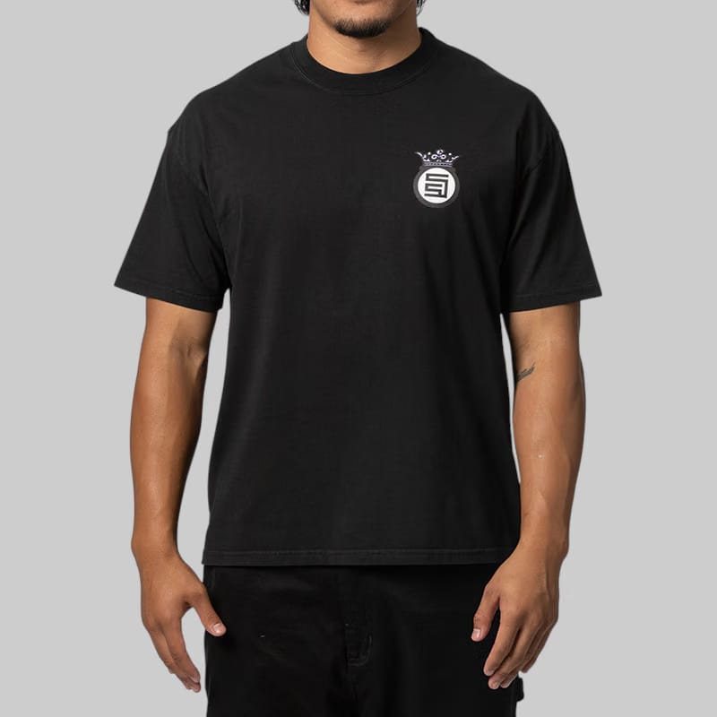 S/Double Funky Design Shop T-Shirt - Pigment Black