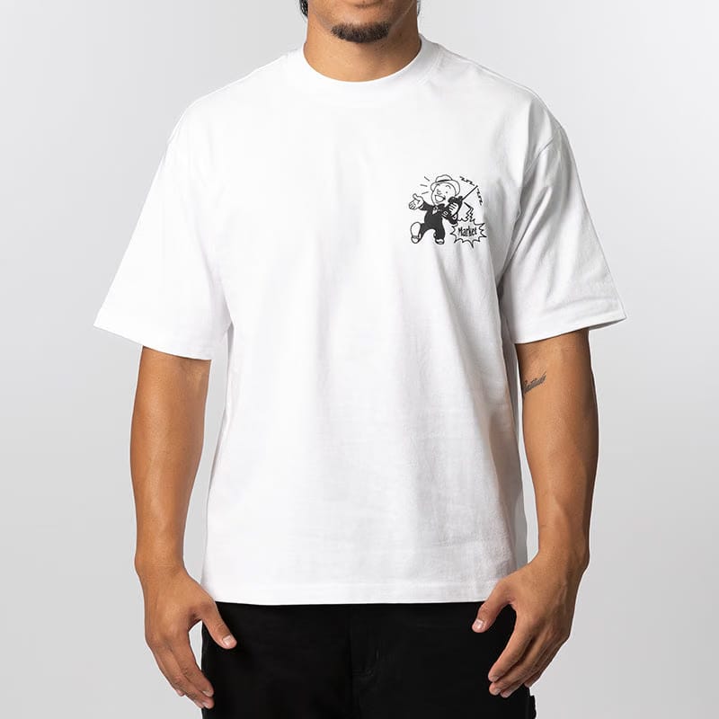 MARKET Walking And Talking Lawyer T-Shirt - White