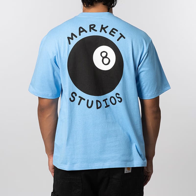MARKET Eight Ball T-Shirt - Blue