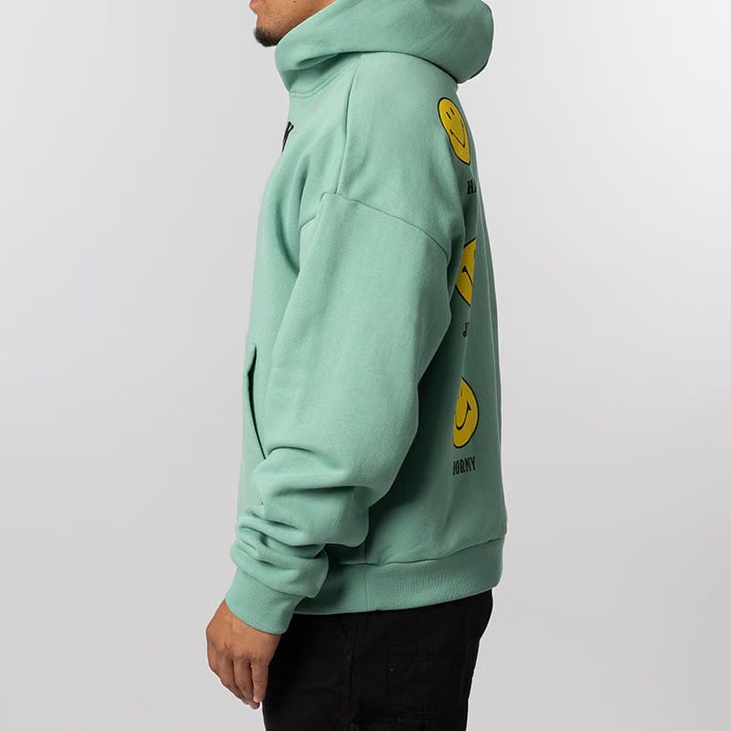 MARKET Smiley Mood Hoodie - Green