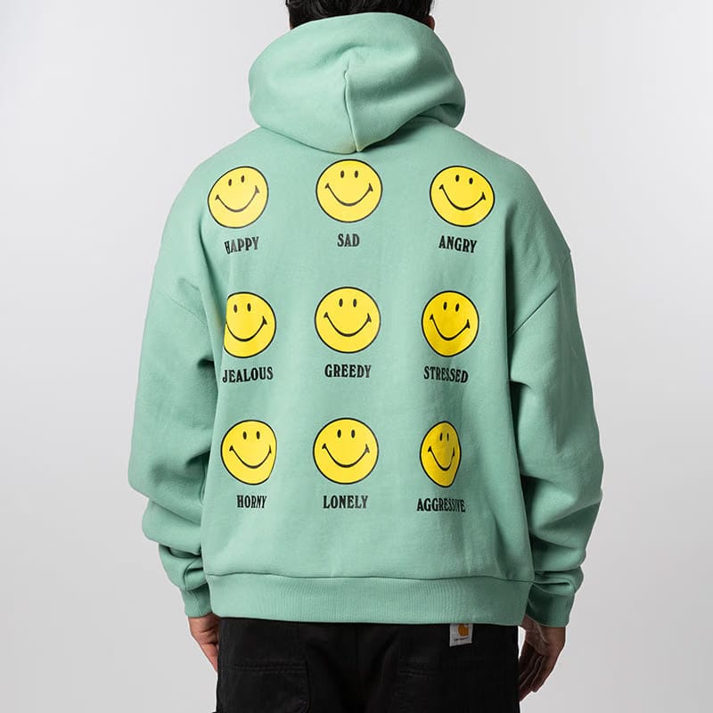 MARKET Smiley Mood Hoodie - Green