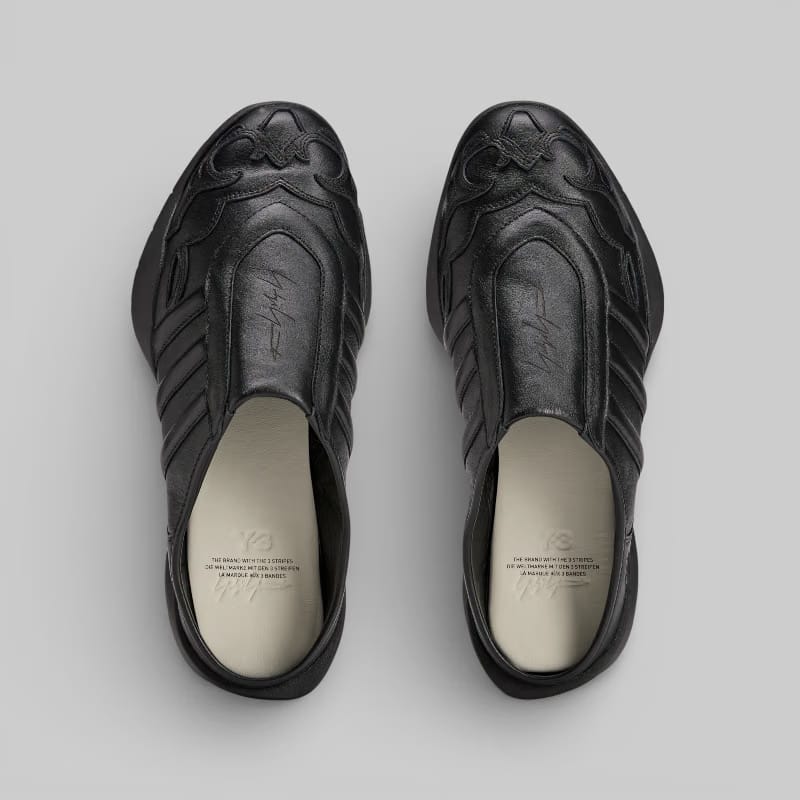 Y-3 Regu Mule - Black