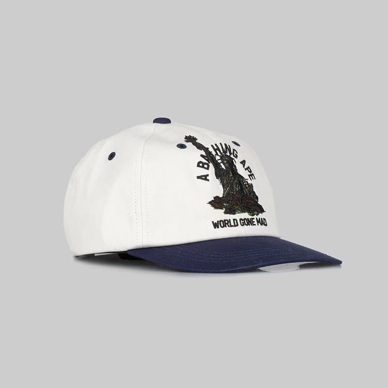 BAPE A Bathing Ape Cap - Navy