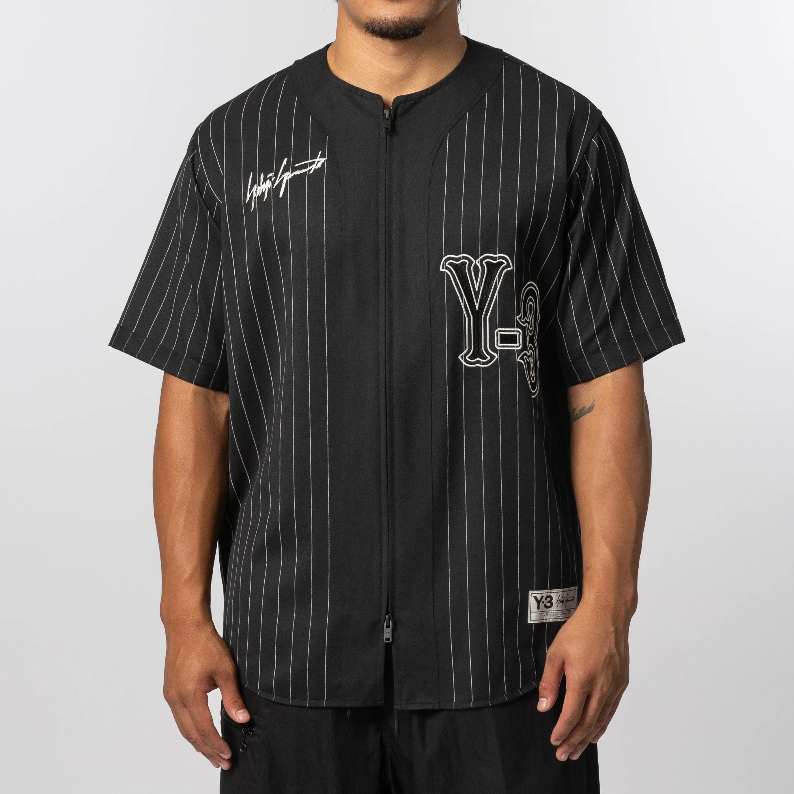Y-3 Elite 5 Baseball Jersey - Black