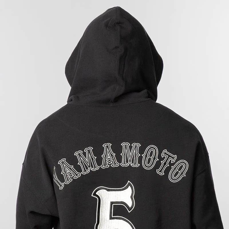 Y-3 Elite 5 Graphic Hoodie - Black
