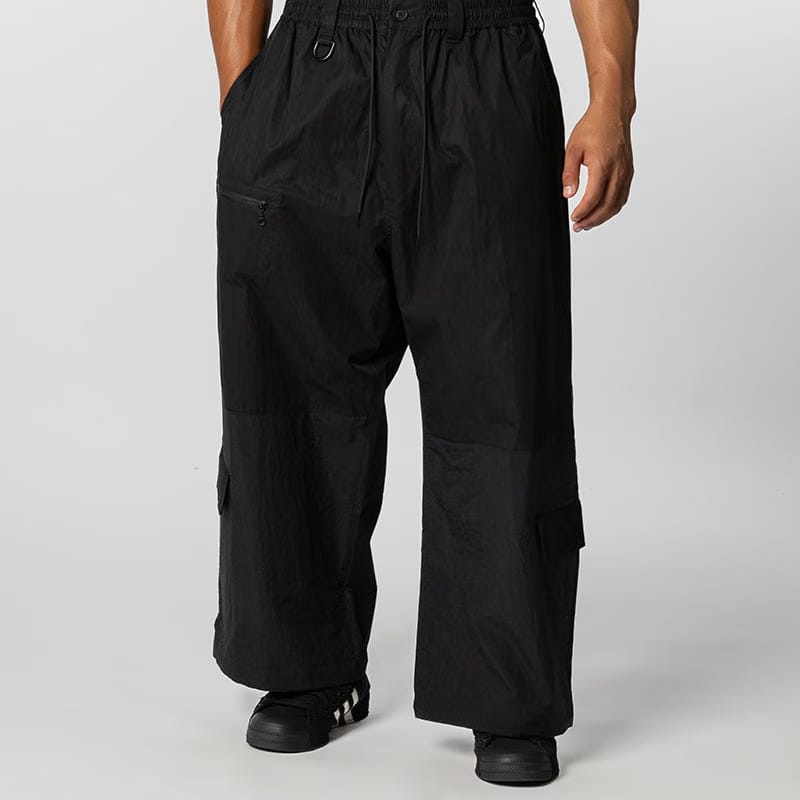 Y-3 Cropped Straight Leg Pant - Black