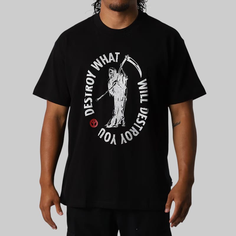 Babylon Destroy Reaper T-Shirt - Jet Black