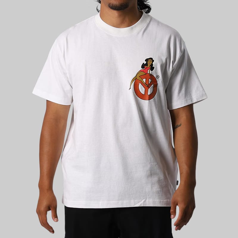 Babylon Groovy Lady T-Shirt - Pure White