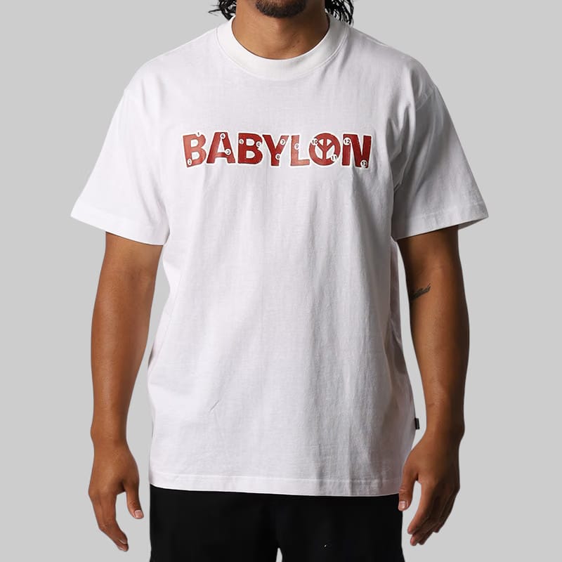 Babylon Vulnerable Points T-Shirt - Pure White