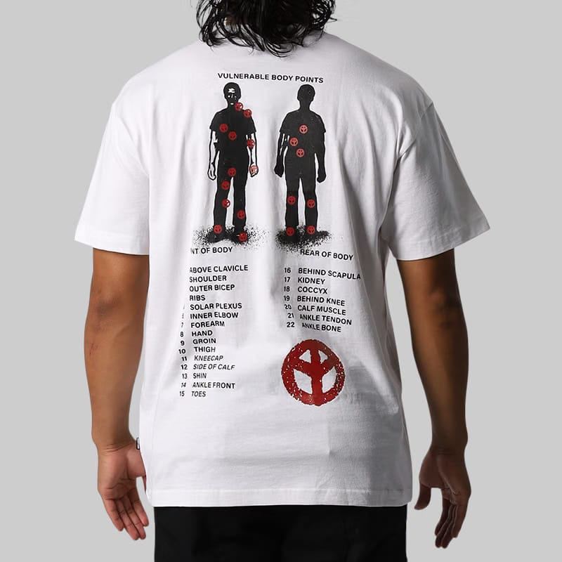 Babylon Vulnerable Points T-Shirt - Pure White