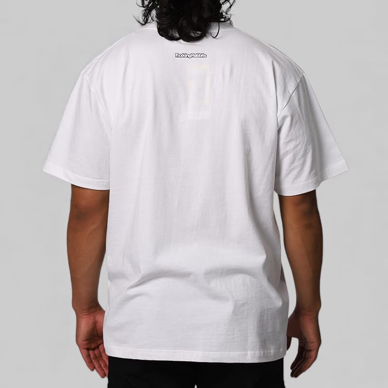 FR2 CAUTION Rabbit T-Shirt - White