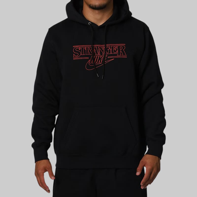 Nike X Stranger Things NRG Club Hoodie - Black