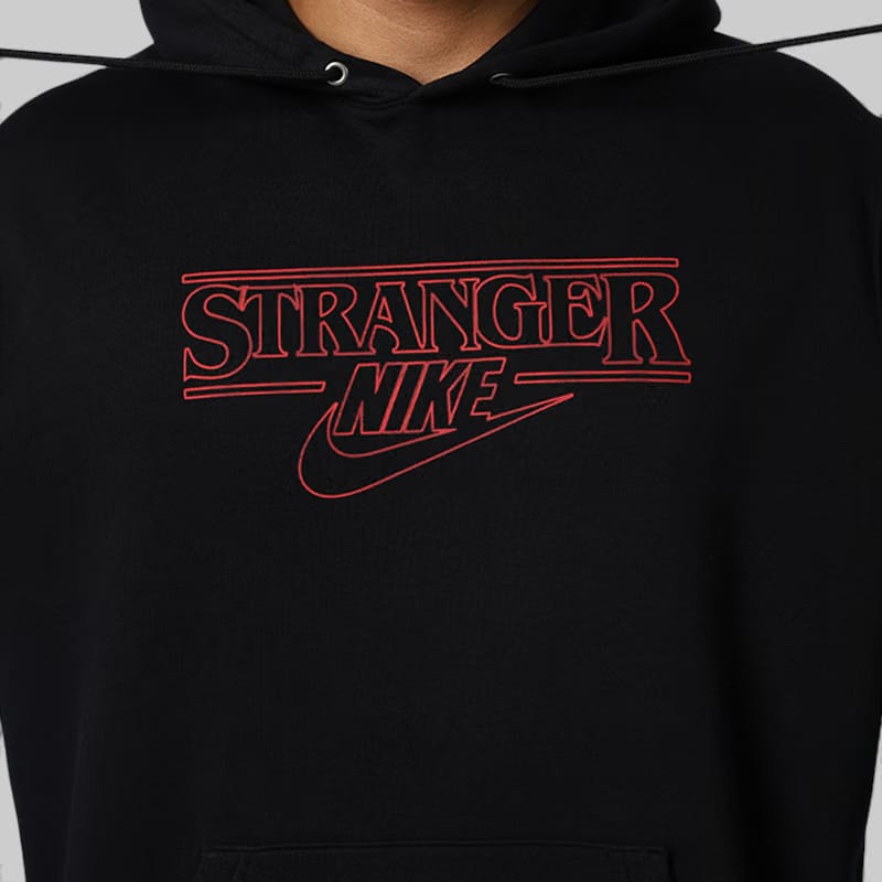 Nike X Stranger Things NRG Club Hoodie - Black