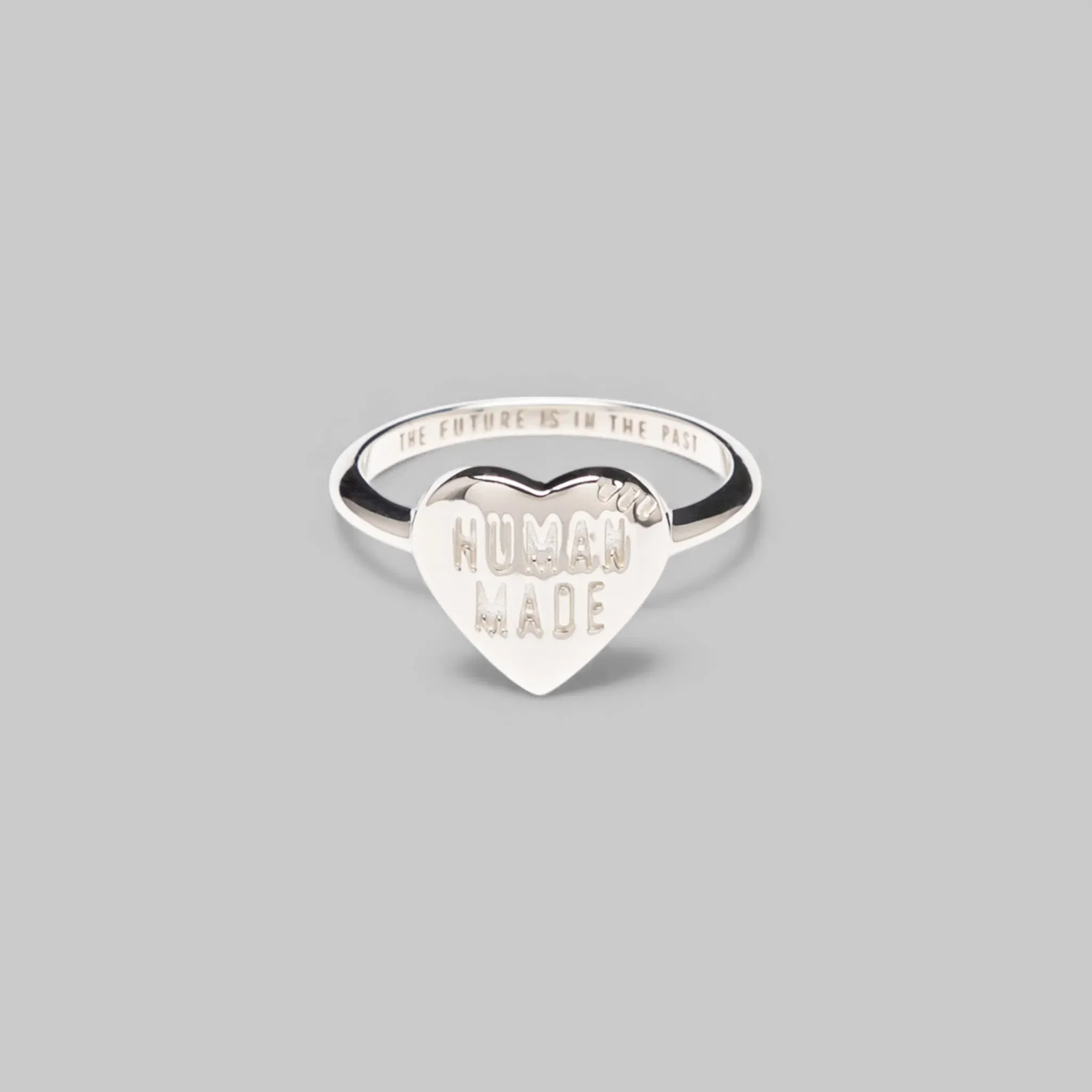 Human Made Heart Silver Ring - Silver