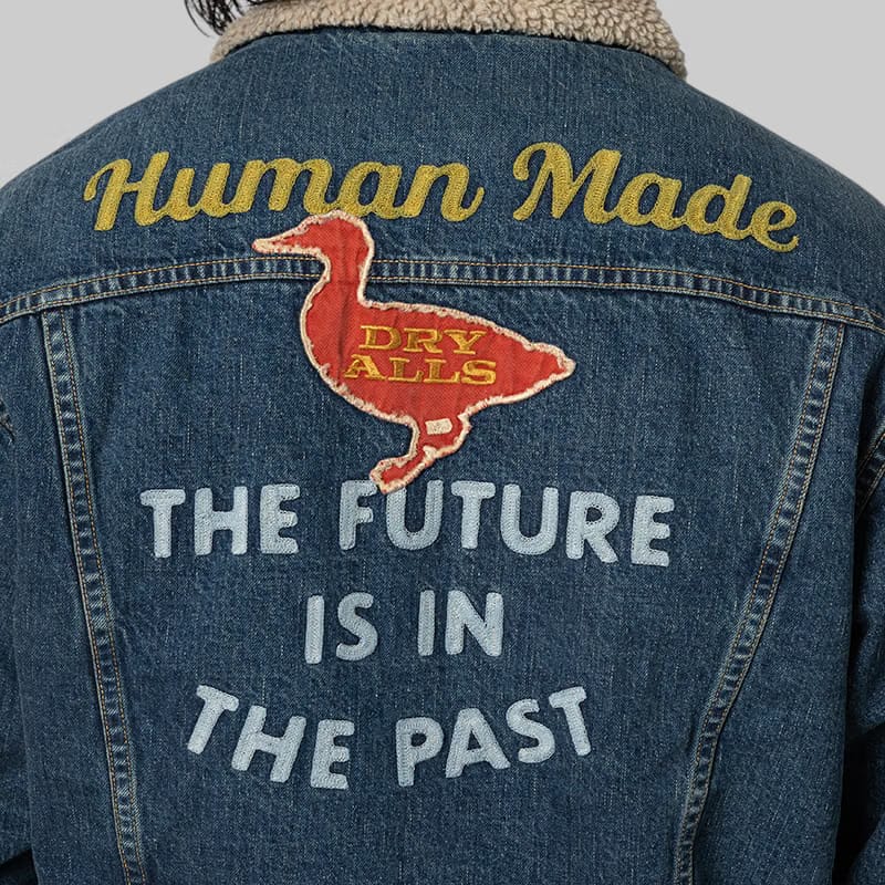 Human Made Boa Lined Denim Jacket - Indigo