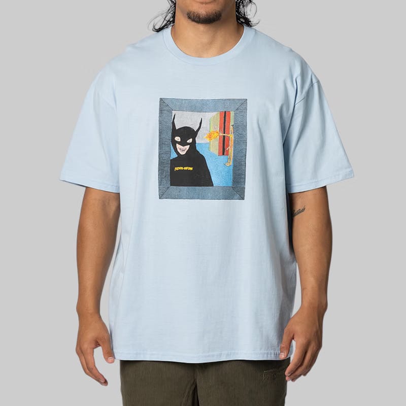 Fucking Awesome Welcome To Funky Town T-Shirt - Light Blue