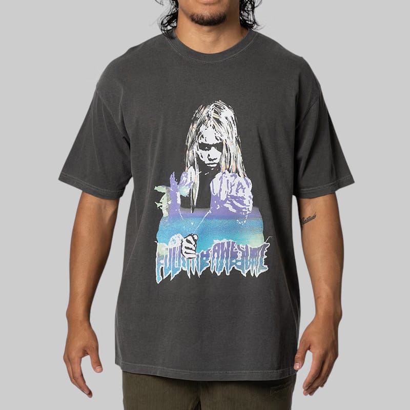 Fucking Awesome Fille Du Mal T-Shirt - Pepper