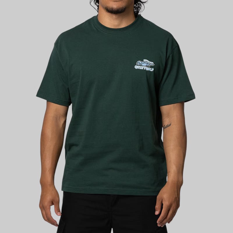 Quiet Golf Super Owl T-Shirt - Forest