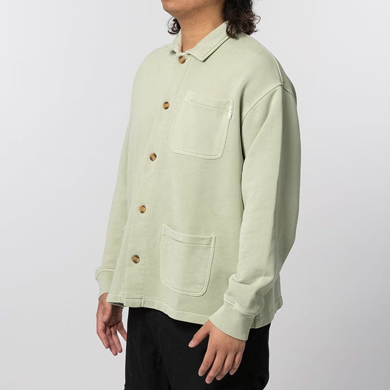 Museum of Peace & Quiet Wordmark Chore Coat - Sage