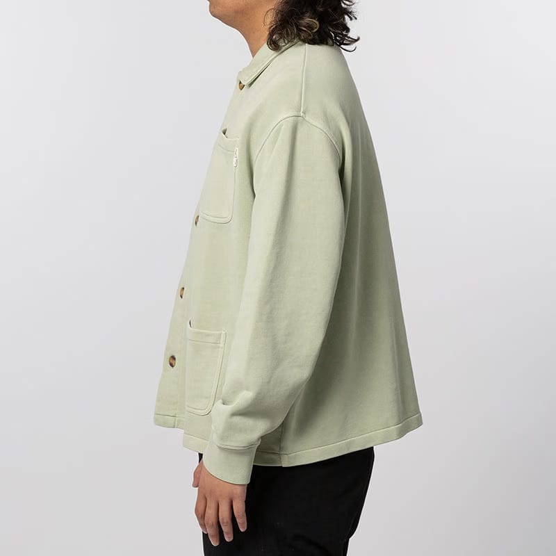 Museum of Peace & Quiet Wordmark Chore Coat - Sage