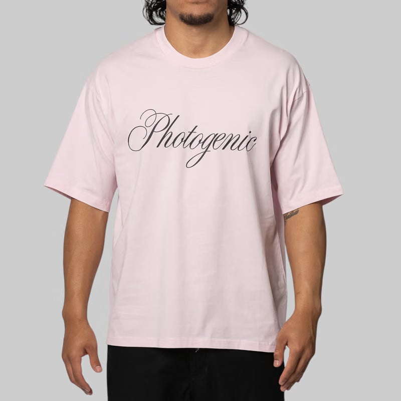 Boiler Room Photogenic T-Shirt - Light Pink