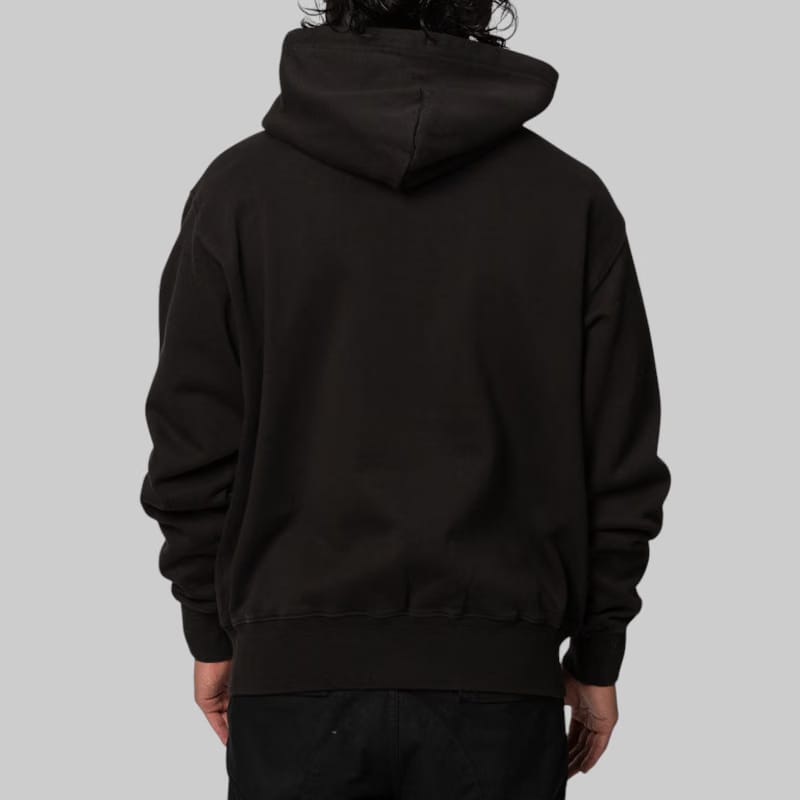 Boiler Room Language Zip-Up Hoodie - Black
