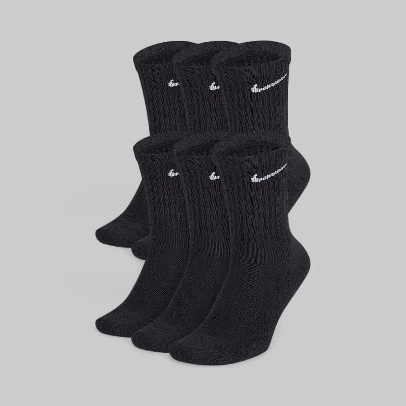 Nike Everyday Cushioned Crew Sock (6 Pack)