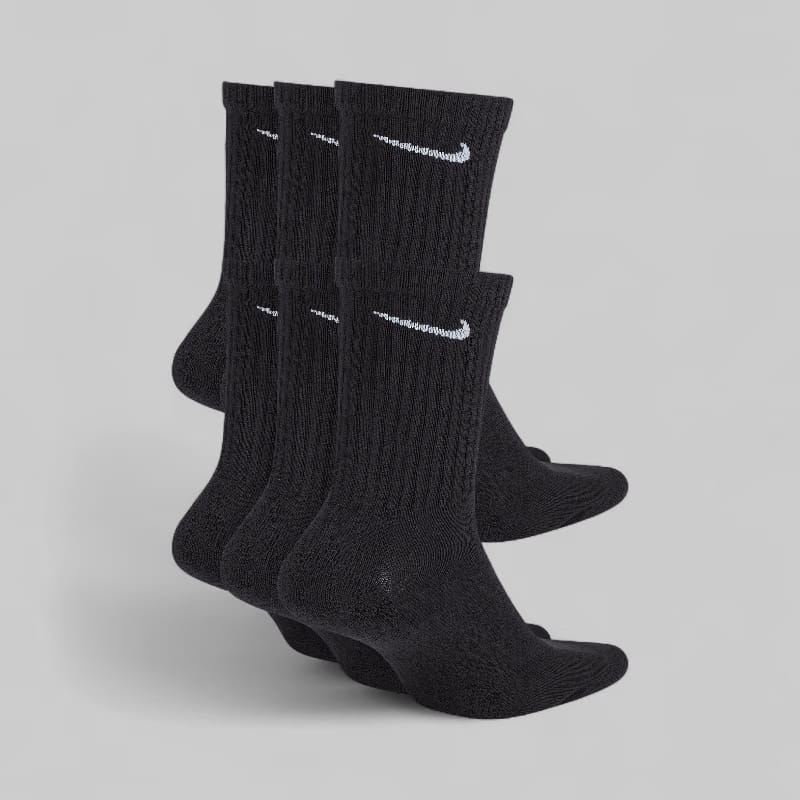 Nike Everyday Cushioned Crew Sock (6 Pack)