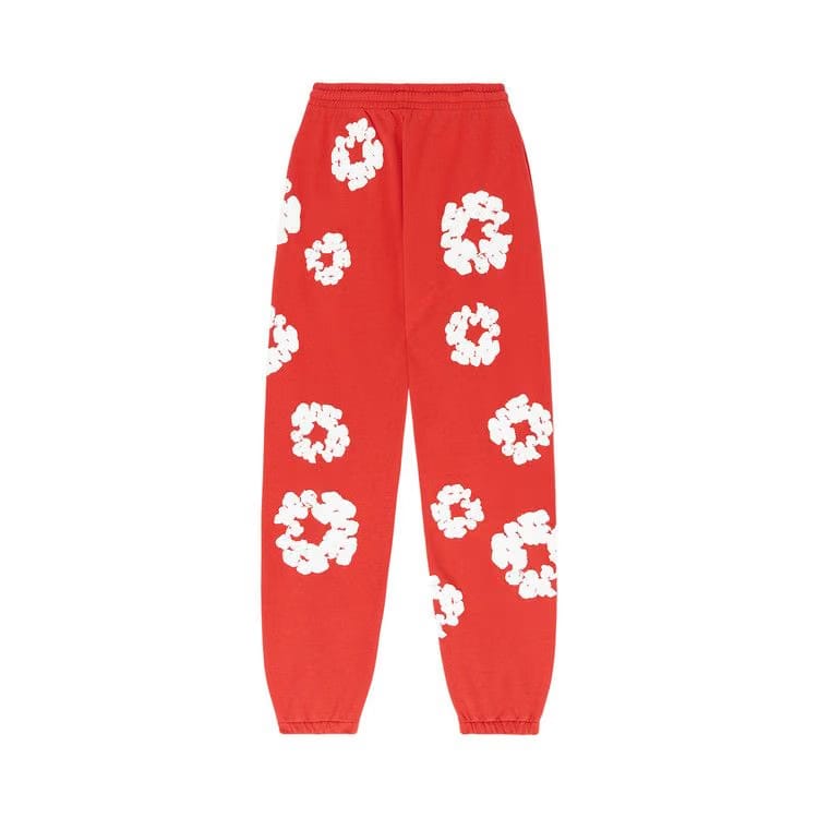 Denim Tears The Cotton Wreath Sweatpants Red