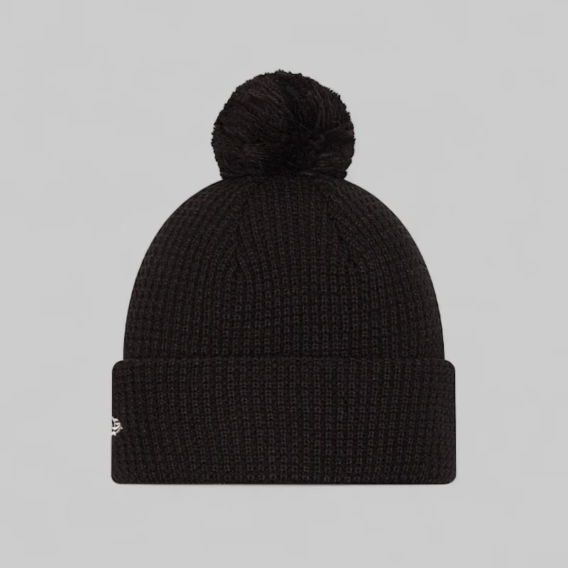 New Era New York Yankees Waffle Beanie - Black