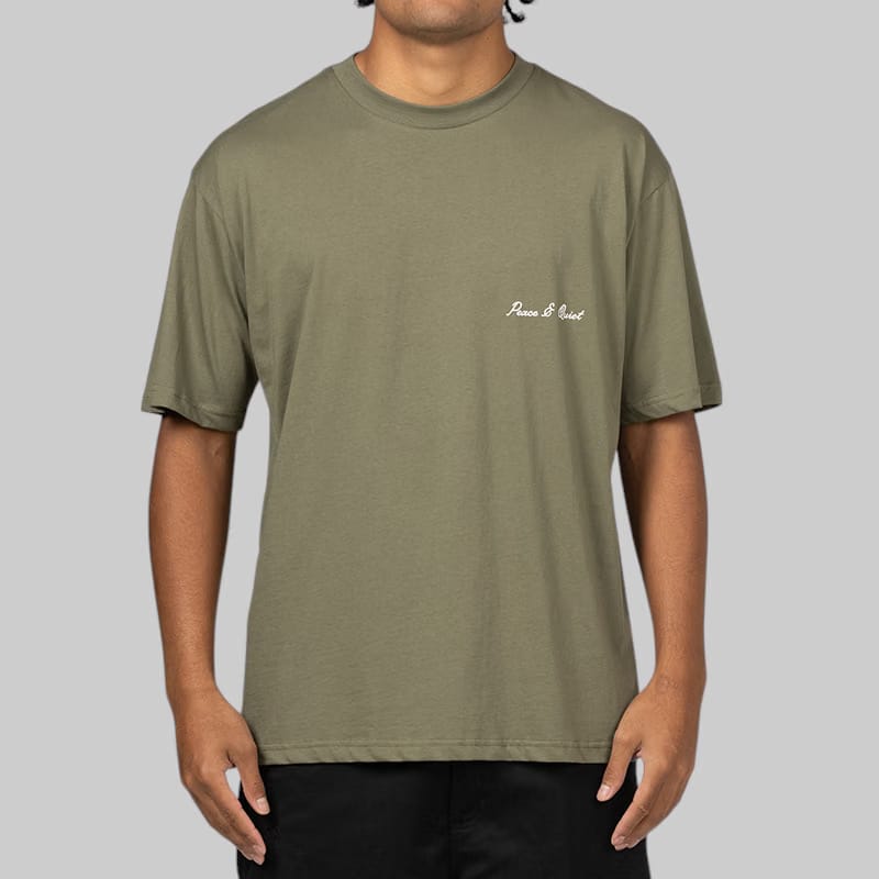 Museum of Peace & Quiet Signature T-Shirt - Olive