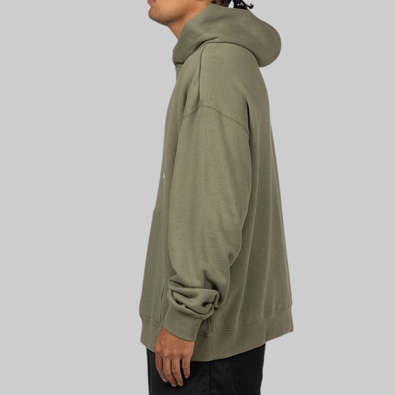 Museum of Peace & Quiet Wordmark Hoodie - Olive