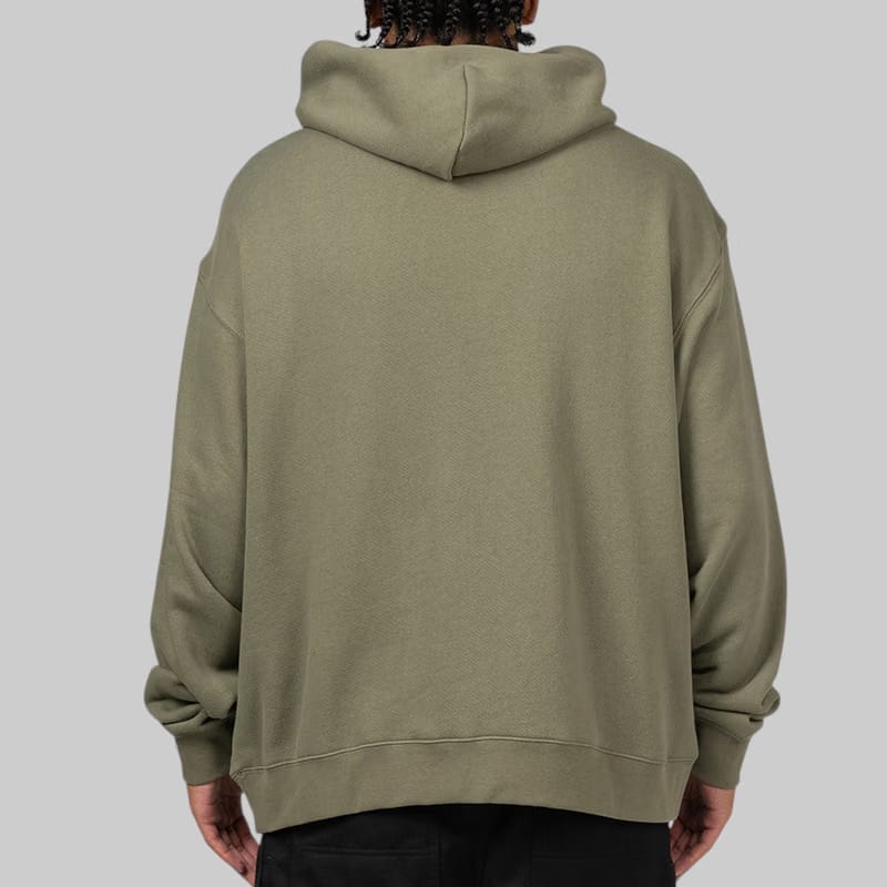 Museum of Peace & Quiet Wordmark Hoodie - Olive