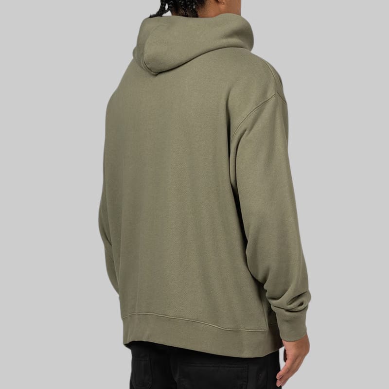 Museum of Peace & Quiet Wordmark Hoodie - Olive