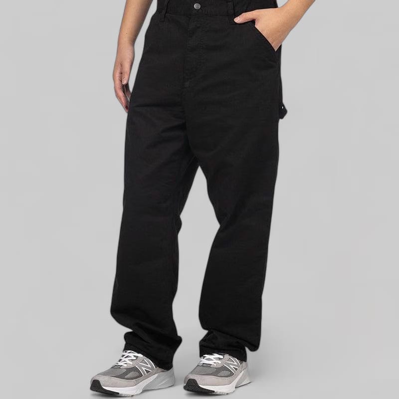 Carhartt WIP Single Knee Pant - Black Garment Dyed