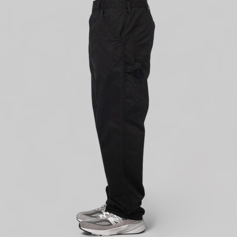 Carhartt WIP Single Knee Pant - Black Garment Dyed