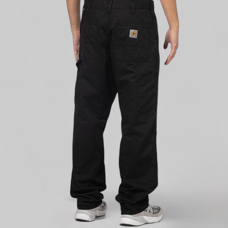 Carhartt WIP Single Knee Pant - Black Garment Dyed