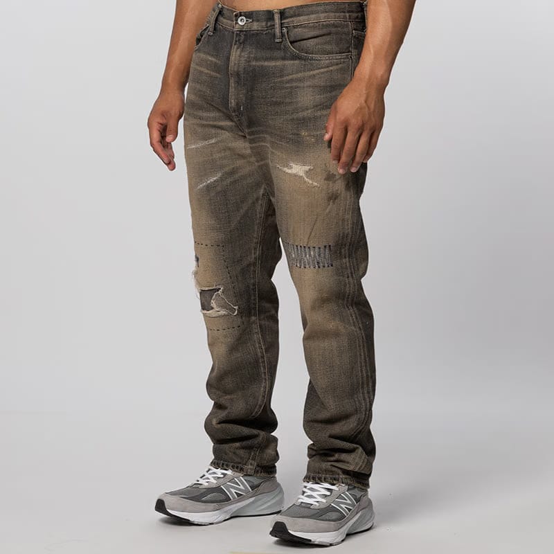 Neighborhood Savage Denim DP Mid Pant - Black