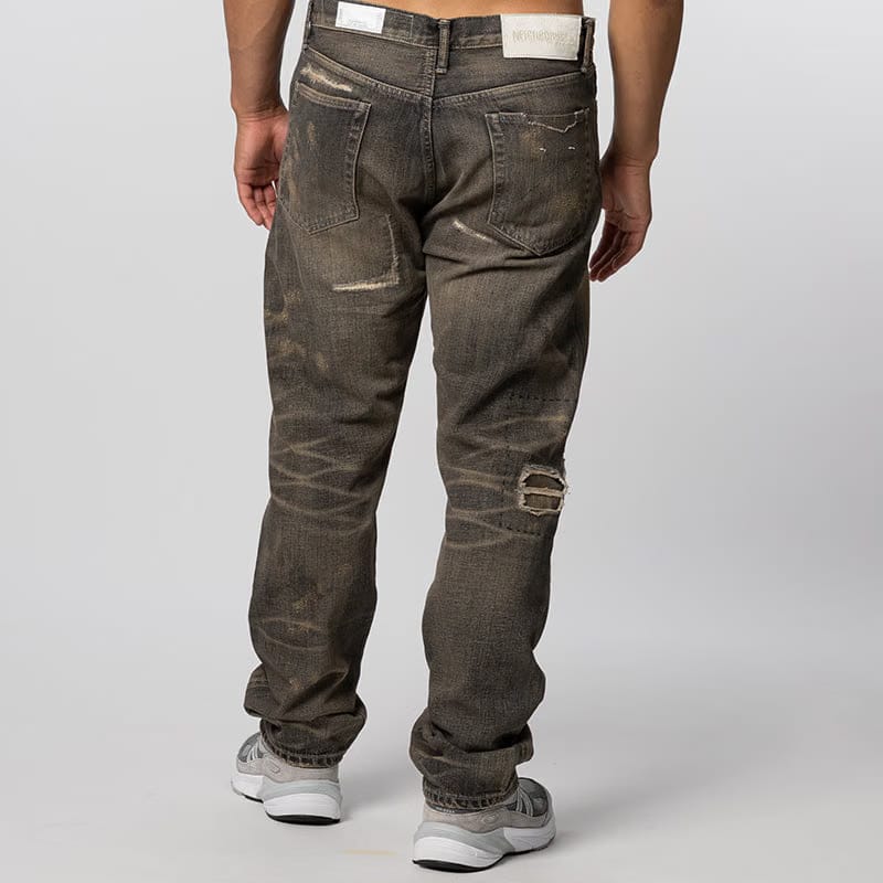 Neighborhood Savage Denim DP Mid Pant - Black