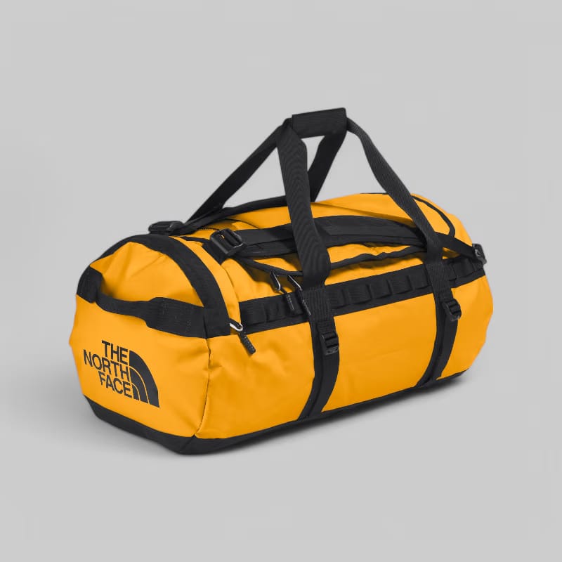 The North Face Base Camp Medium Duffel - Summit Gold/TNF Black