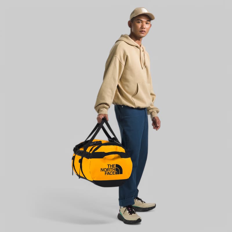 The North Face Base Camp Medium Duffel - Summit Gold/TNF Black
