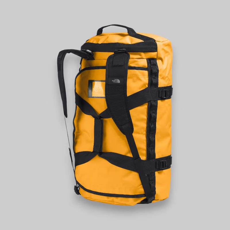 The North Face Base Camp Medium Duffel - Summit Gold/TNF Black