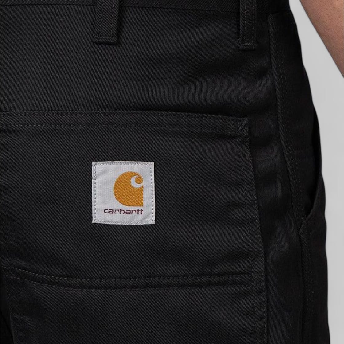 Carhartt WIP Simple Pant - Black Rinsed