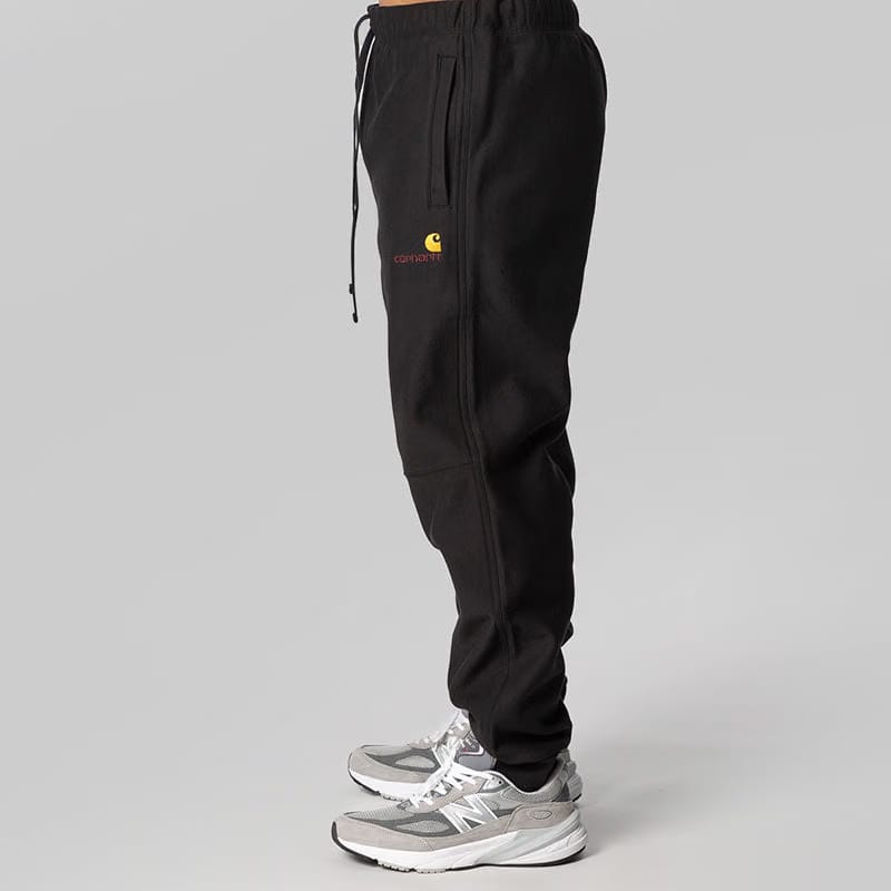 Carhartt WIP American Script Jogging Pant - Black