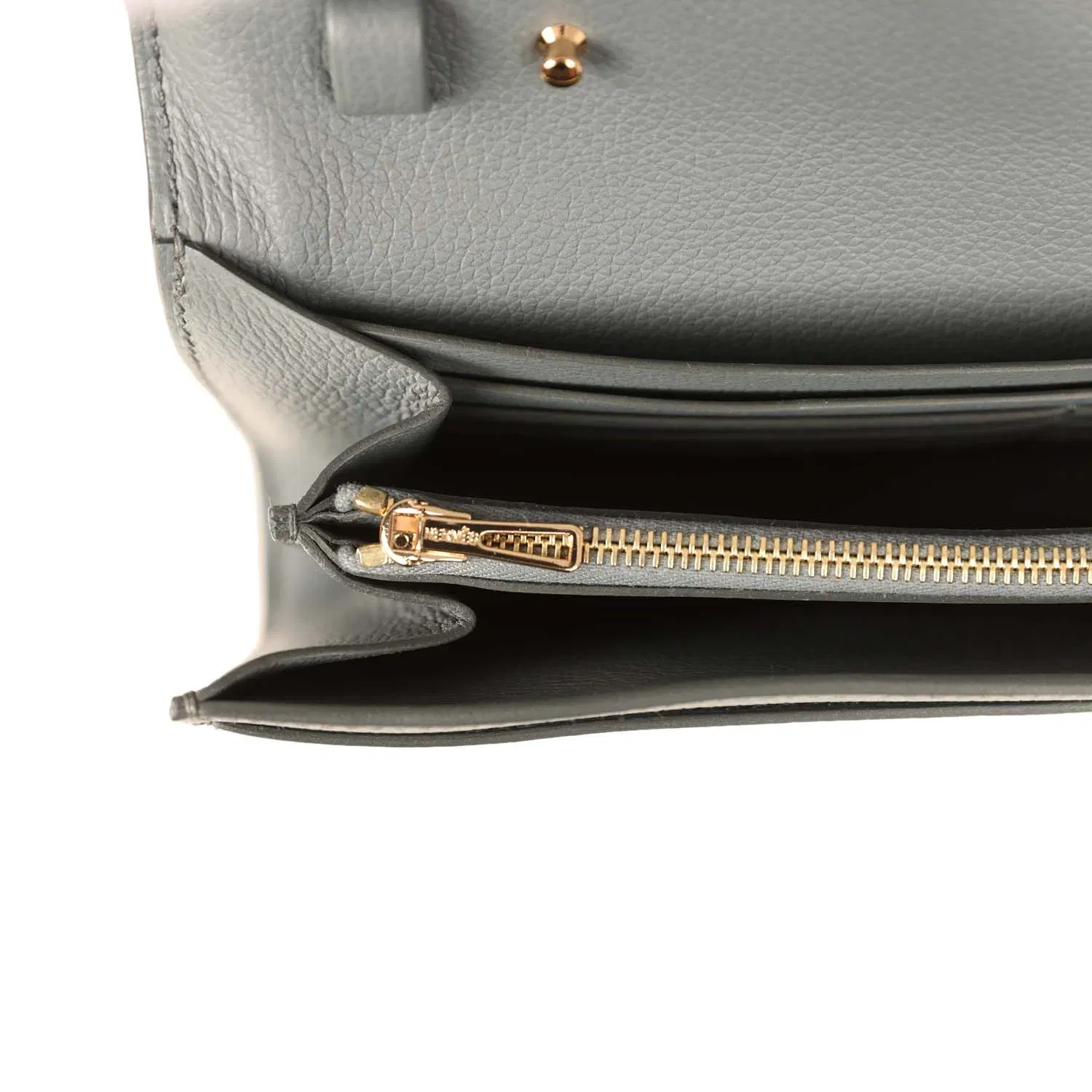 Hermes Constance Wallet To Go Vert Amande Evercolor Gold Hardware