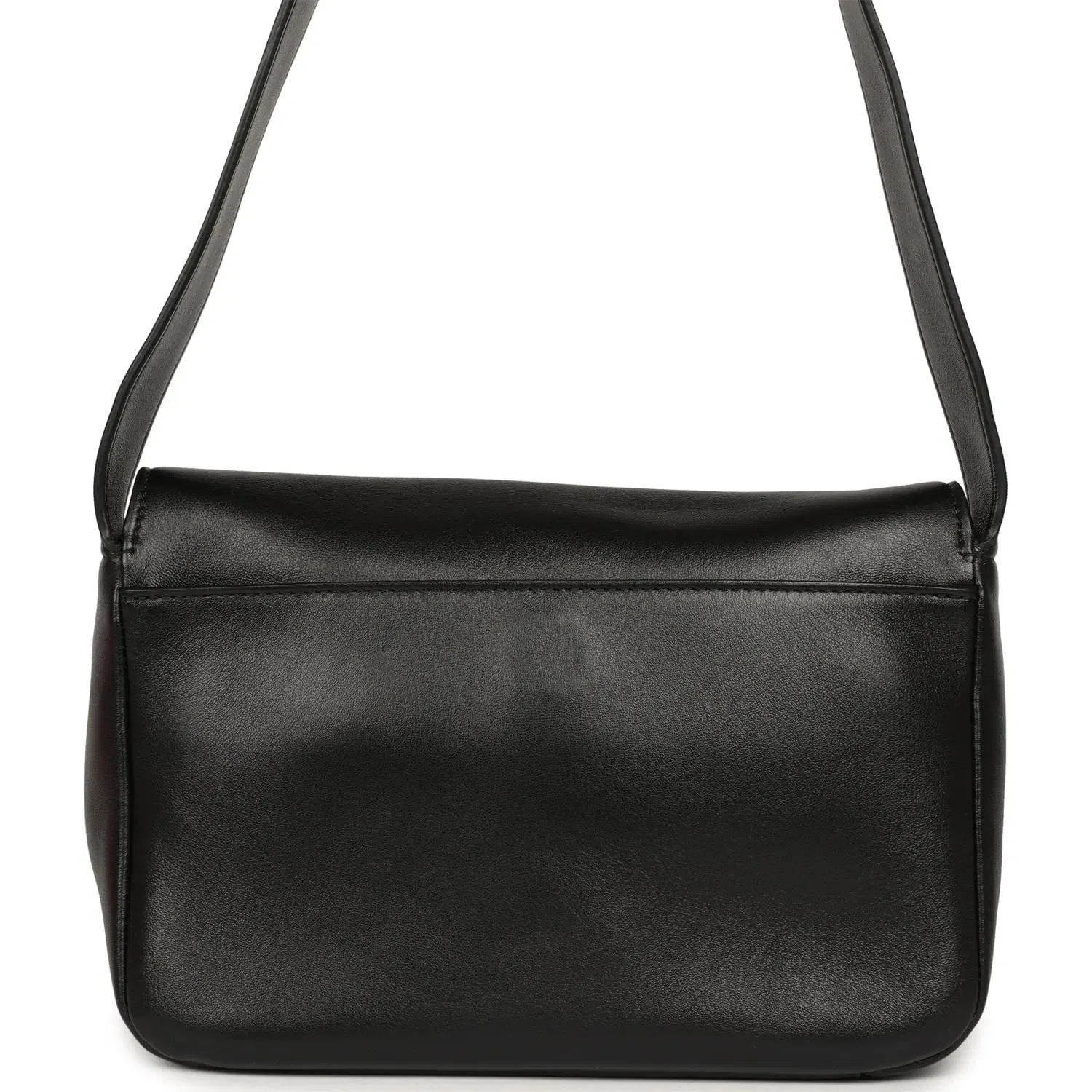 Chanel CC Messenger Bag Black Lambskin Gold Hardware