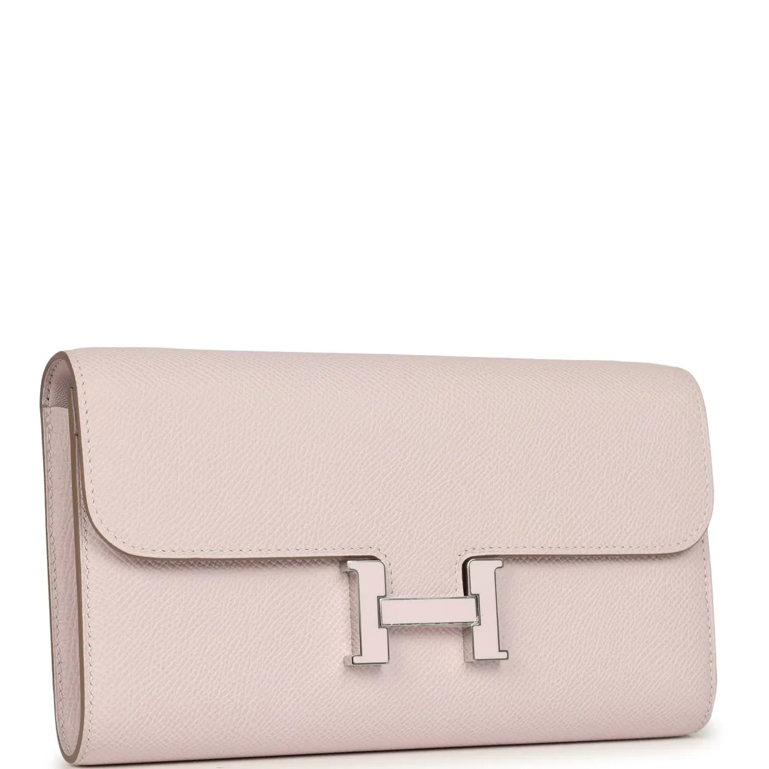 Hermes Constance Wallet To Go Mauve Pale Epsom Lacquered Palladium Hardware