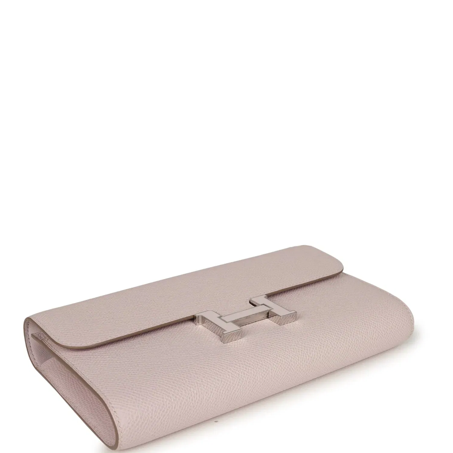 Hermes Constance Wallet To Go Mauve Pale Epsom Lacquered Palladium Hardware